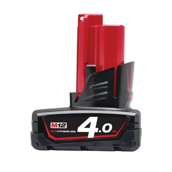 Milwaukee M12 12V 4.0Ah Red Lithium-Ion Battery
