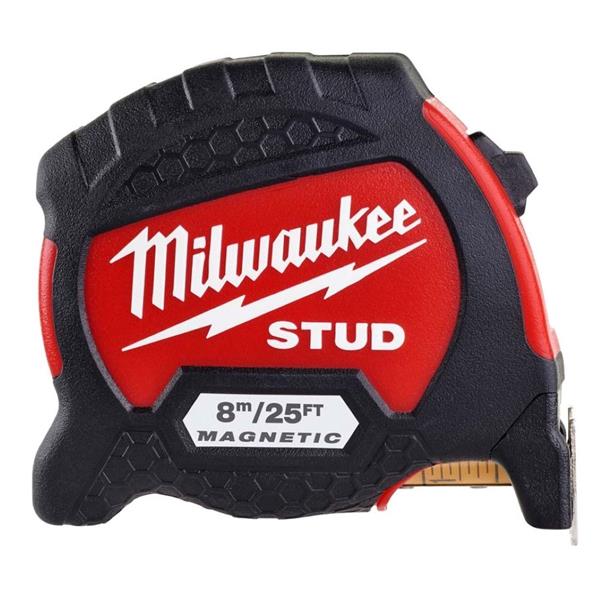 Milwaukee STUD™ Gen2 Tape Measure 8m/26ft (Metric and Imperial) - Image 1