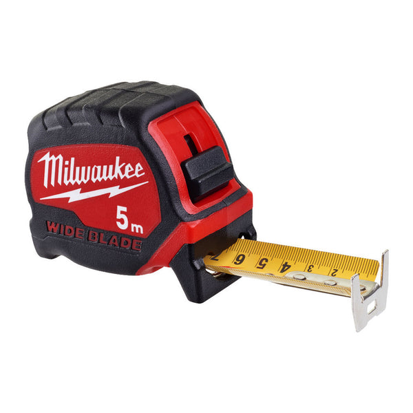 Milwaukee 5m Metric Only Wide Blade Premium Magnetic Tape Measure (Gen 4) | 4932499203