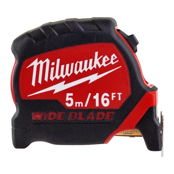 Milwaukee Premium Wide Blade 5m/16ft (Metric and Imperial) - Image 1
