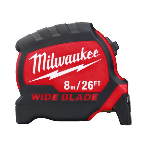 Milwaukee Premium Wide Blade 8m/26ft (Metric and Imperial) - Image 1
