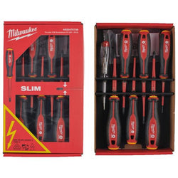 Milwaukee Tri-Lobe VDE Screwdriver PZ Set - 7pc