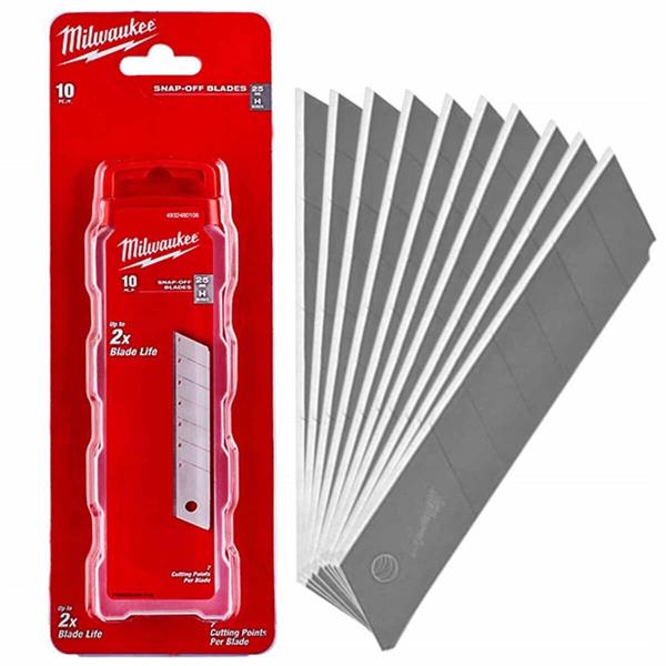 Milwaukee 25mm Silver blade , 10pcs/Case - Image 1