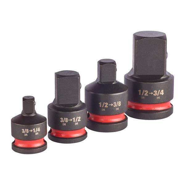 Impact Socket Square Adaptor Set (4 Pieces)