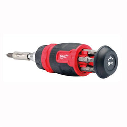 Milwaukee 8 in 1 Compact Ratcheting Multi-Bit Screwdriver