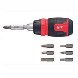 Milwaukee 8 in 1 Compact Ratcheting Multi-Bit Screwdriver