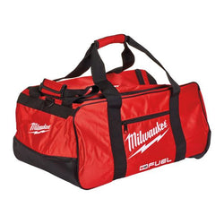 Milwaukee M18 Large Fuel Wheeled Tool Bag with heavy-duty zippers, padded strap, rubber castors – Keans Claremorris