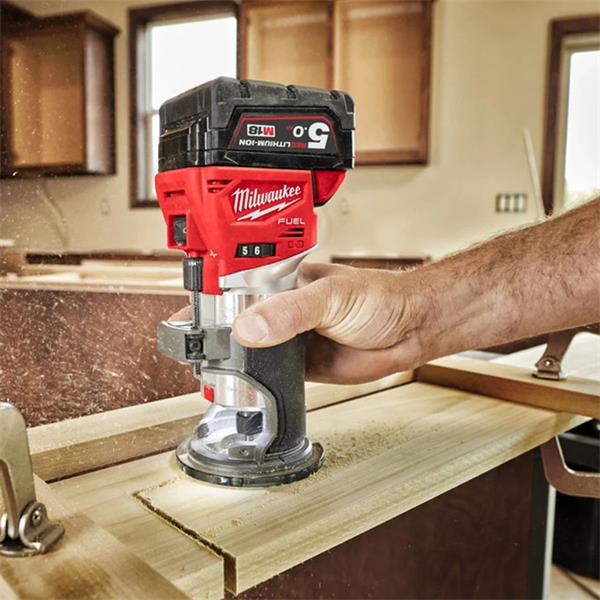 Milwaukee M18FTR-0X M18 FUEL Trim Router Bare Unit in HD Box - Powerful cordless tool | Keans Claremorris