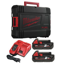 Milwaukee M18 Fuel Cordless Framing Nailer with 2x2.0ah Batteries