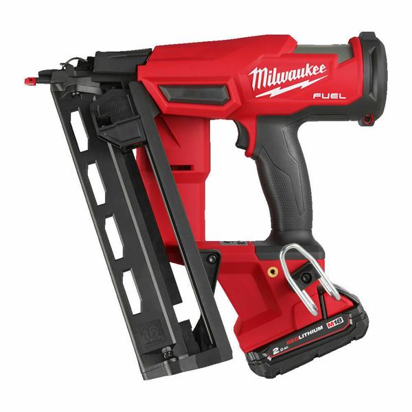 Milwaukee M18 Fuel Cordless Framing Nailer with 2x2.0ah Batteries - Image 1