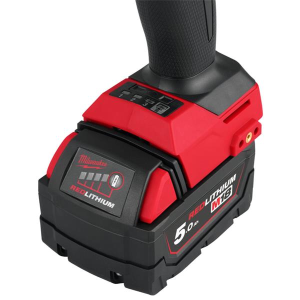 Milwaukee M18FHIW2F12-502X 18V 1/2" High Torque Impact Wrench with 2x5Ah Batteries - Keans Claremorris