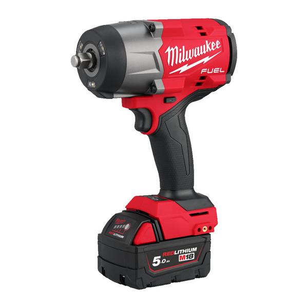 Milwaukee M18FHIW2F12-502X M18 FUEL 18V 1/2" High Torque Impact Wrench (2x5Ah)