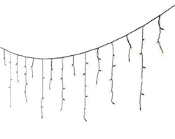 LED Pro-Lights Icicle Lights – Steady Effect (Cool White, 96 LEDs, Outdoor)