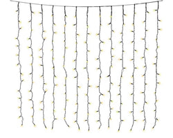LED Pro-Lights Curtain Lights – 224 Soft Gold LEDs (Extension Set) L.200cm x H.200cm