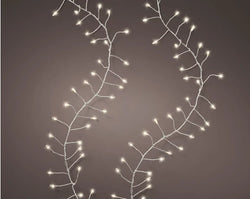 Micro LED Compact Lights – Battery Operated Outdoor Warm White L.200cm 160L