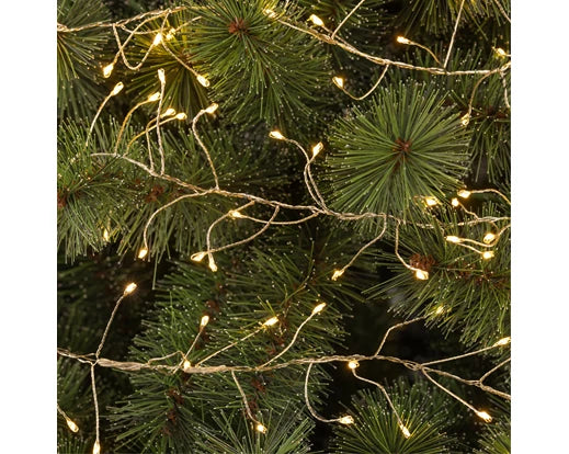 Micro LED Compact Lights – Battery Operated Outdoor Warm White L.200cm 160L - Image 4