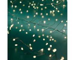 Micro LED Compact Lights – Battery Operated Outdoor Warm White L.200cm 160L