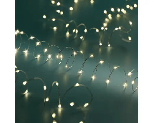 100 LED Micro String Lights – Warm White – 4.95m - Image 4