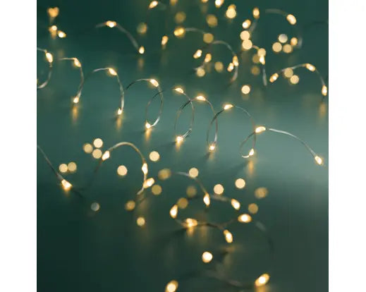 100 LED Micro String Lights – Classic Warm – 4.95m - Image 4