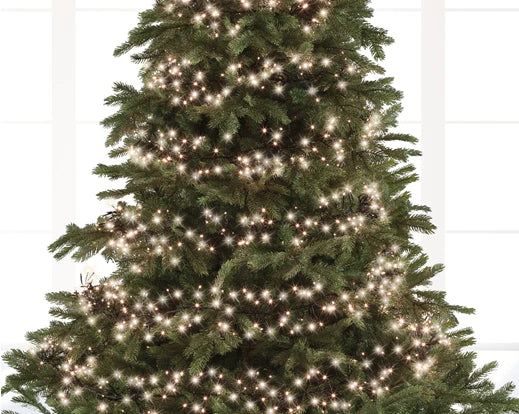 1512 LED Cluster Lights – Warm White LEDs, 13.5m (Green Cable) - Image 8