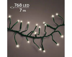 768 LED Cluster Lights – Warm White LEDs, 7m