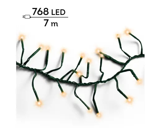 768 LED Cluster Lights – Classic Warm LEDs, 7m - Image 5