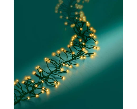 LED Cluster Lights – Classic Warm (1512L, 13.5m) - Image 3