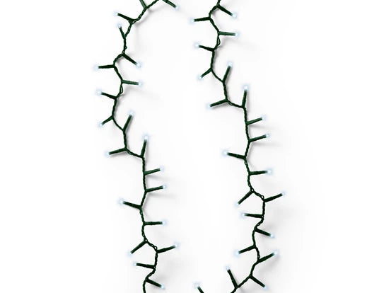 LED Compact Lights – Outdoor (Cool White Twinkle 1500 LEDs, 34m Lit Length) - Image 2