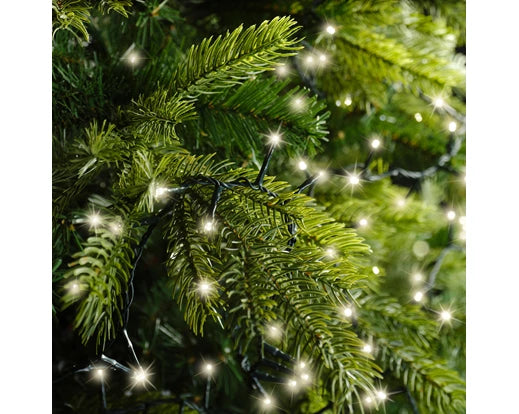LED Compact Outdoor Lights Warm White Twinkle 2000L 45m Length – Keans Claremorris