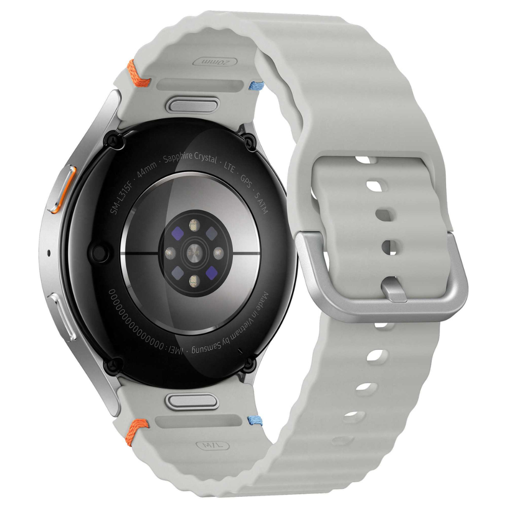 Samsung Galaxy Watch 7 44mm Silver SM-L310NZSAEUA smartwatch, sleek design, available at Keans Claremorris.