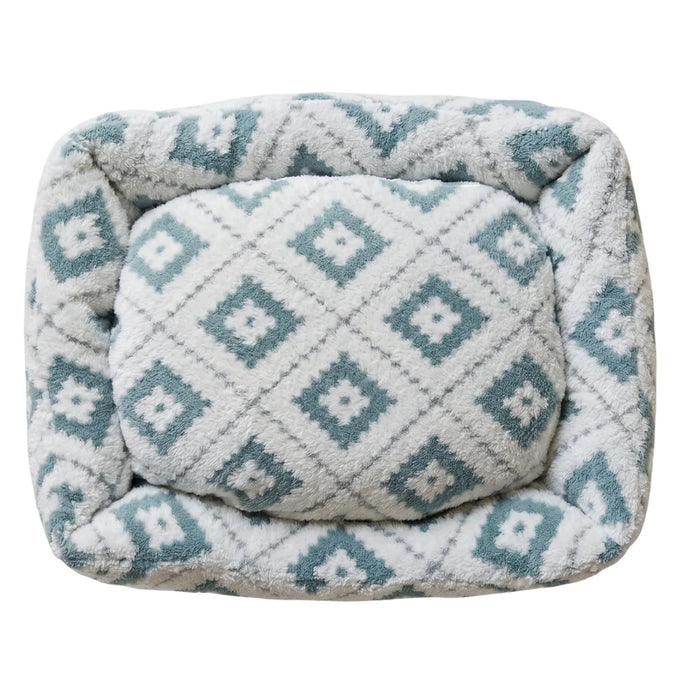 Wiggle & Wander - Dog Bed - Boho - Blue - Image 2