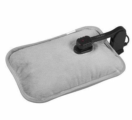 Rechargeable Grey Hot Water Bottle, Safe Sealed Design, 5-Hour Heat, Fast 15-Min Charge – Keans Claremorris