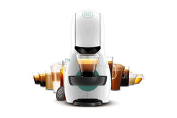 DeLonghi Piccolo XS Nescafe Dolce Gusto Coffee Machine EDG210.WB White - Compact, Stylish, Keans Claremorris