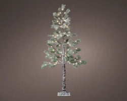 LED Snowy Pine  Outdoor Tree H150cm with 72 Lights