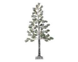 LED Snowy Pine  Outdoor Tree H150cm with 72 Lights