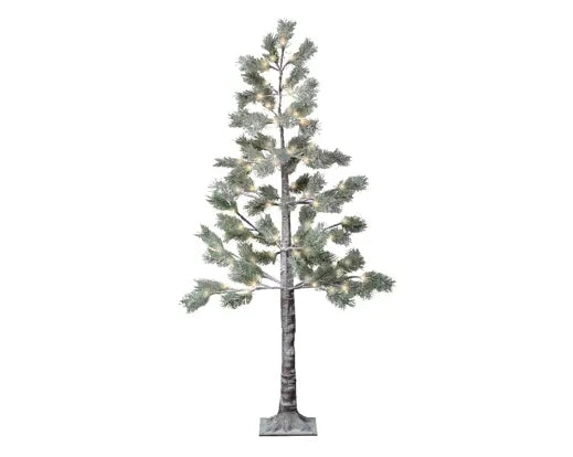 LED Snowy Pine  Outdoor Tree H150cm with 72 Lights - Image 2