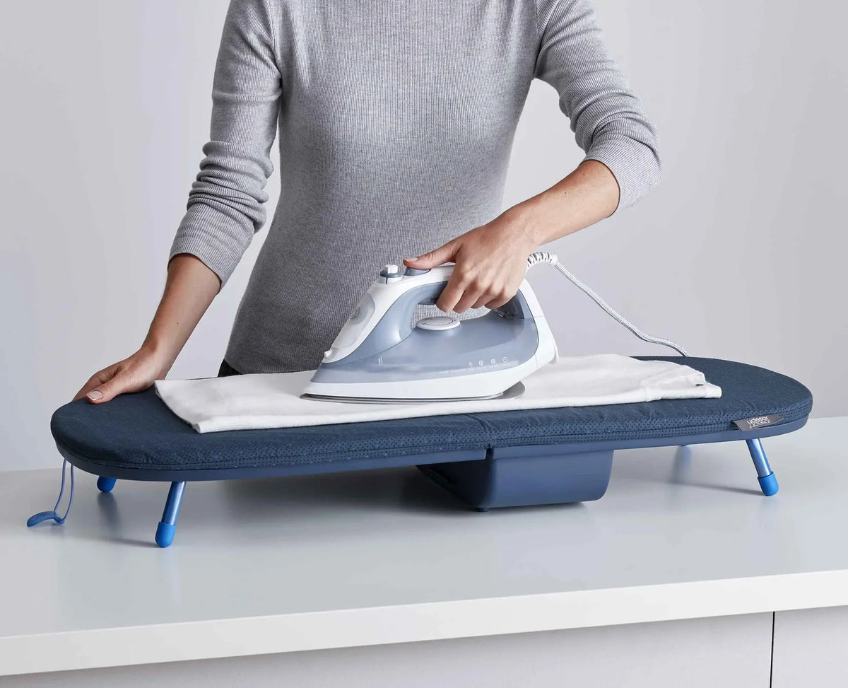 Pocket Plus Folding Table-Top Ironing Board by Joseph Joseph, compact and portable - available at Keans Claremorris