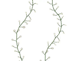 Micro LED Compact Lights – 960 Warm White LEDs, Fine Green Cable L.1200cm 960l