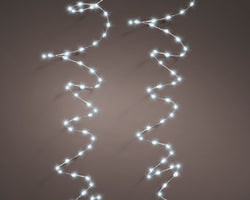 567L Micro LED extra dense lights gb 8 function outdoor silver/cool white L.900cm