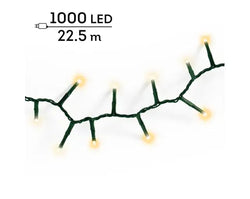LED Compact Lights – 1,000 Warm White & Classic Warm Mix LEDs, L.2250cm 1000l