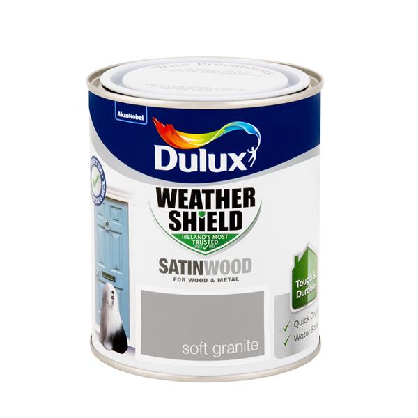 Dulux Weathershield Satinwood Soft Granite 750ml