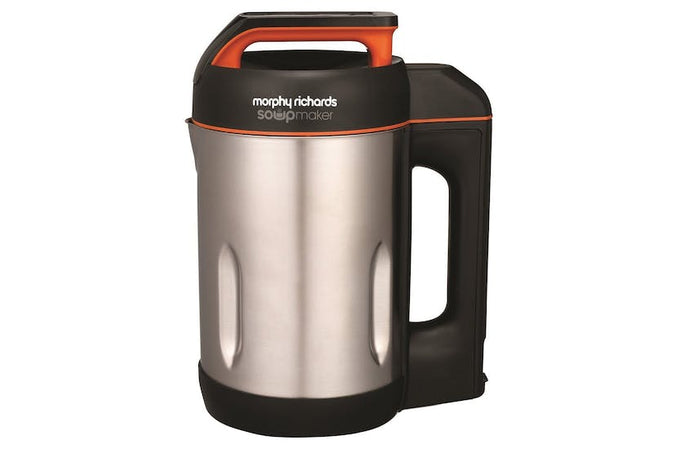 Morphy Richards 1.6L Stainless Steel Soup Maker with smooth and chunky settings, digital timer, easy clean – Keans