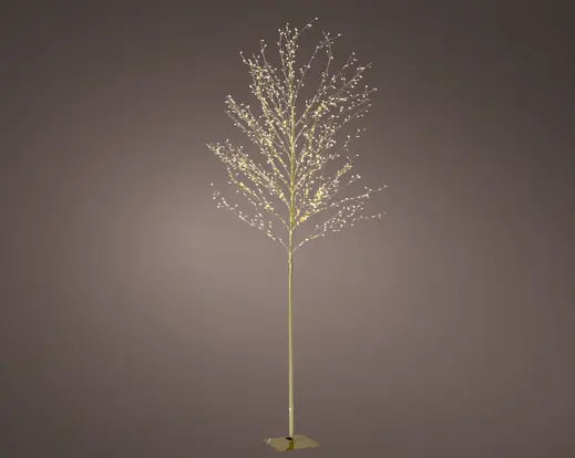 Micro LED Outdoor Tree Gold H150cm with 480 Lights - Image 1