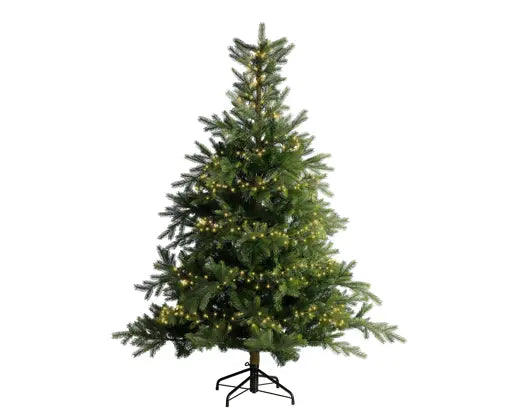 LED Compact Lights  8 Function Twinkle Effect Outdoor, Green Cable/Soft Gold L.2250cm 1000l - Image 5