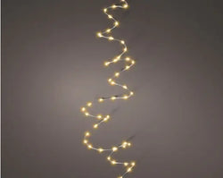 Micro LED Extra Dense Lights – 567 Classic Warm LEDs, 9m (Silver Cable)