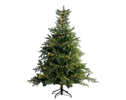 LED Compact Lights  8 Function Twinkle Effect Outdoor, Green Cable/Soft Gold L.1100cm 500L