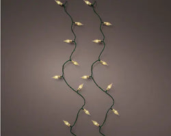 LED Vintage Lights – 180 Soft Gold LED Green Cable/ L.1790cm