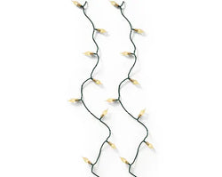 LED Vintage Lights – 180 Soft Gold LED Green Cable/ L.1790cm