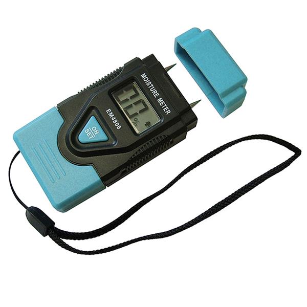Damp & Moisture Meter with LCD Display for accurate moisture measurement – available at Keans Claremorris store.