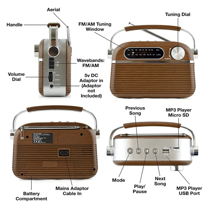 Lloytron Rechargable Radio - Image 3